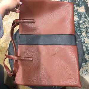 Vince Camuto Vegan Leather Shoulder Bag